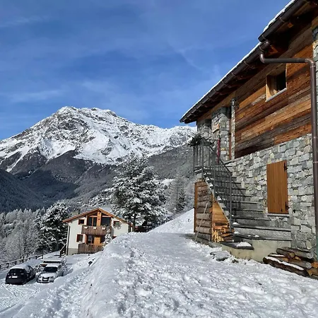 Baita Chalet La Masun Beautiful View Chiesa in Valmalenco Exterior photo